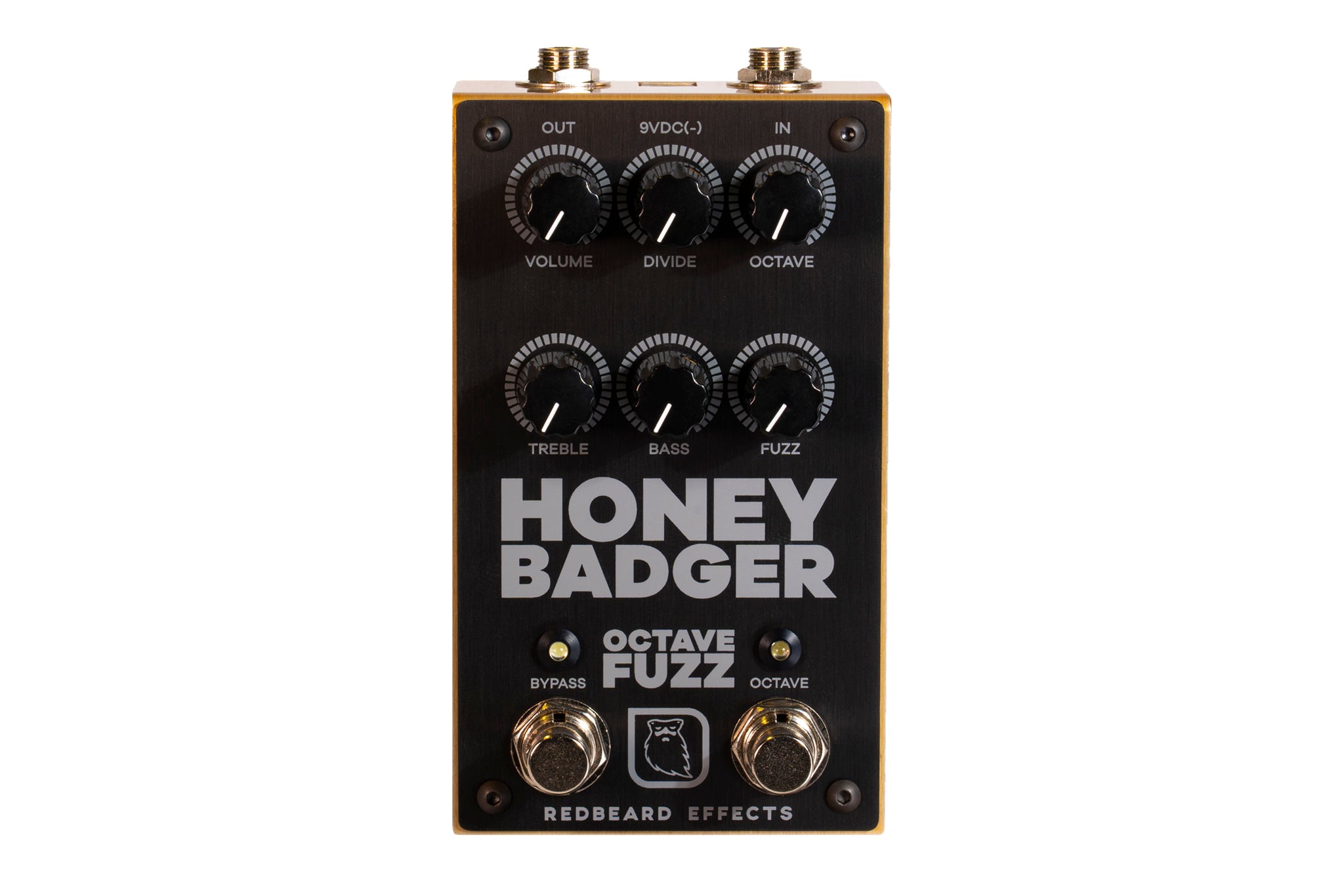 sub octave fuzz pedal HONEY BADGER OCTAVE FUZZ