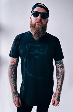 Redbeard Effects Icon Stealth T-Shirt - Black 100% Cotton