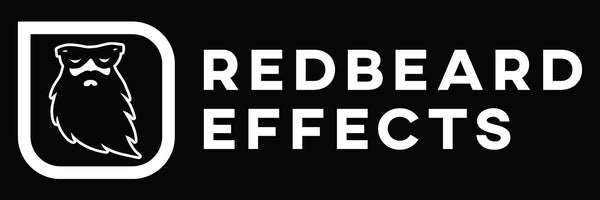 Redbeard Effects Logo Rectangular Sticker